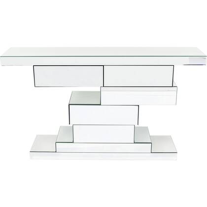 Kare Design Brick console 140x30cm Zilver