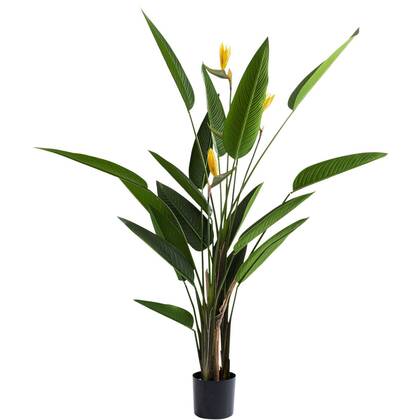 Kunstplanten Strelitzia Reginae 190cm Kare Design Groen