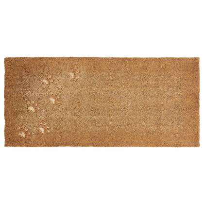 Beliani - TARLAC - Deurmat - Natuurlijk - 55 x 120 cm - Kokos Beige
