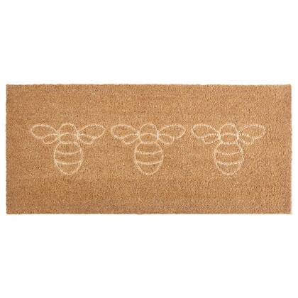 Beliani - CAVITE - Deurmat - Natuurlijk - 55 x 120 cm - Kokos Beige