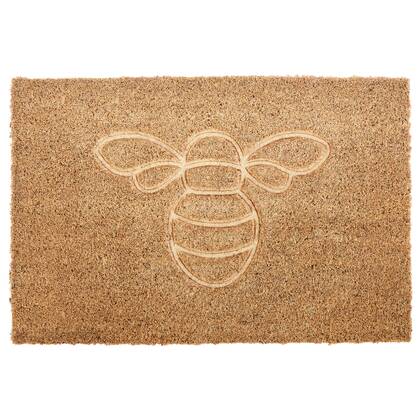 Beliani - CAVITE - Deurmat - Natuurlijk - 40 x 60 cm - Kokos Beige
