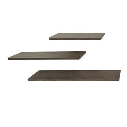 Fraaai Nowi wandschap set van 3 - antiek Brons