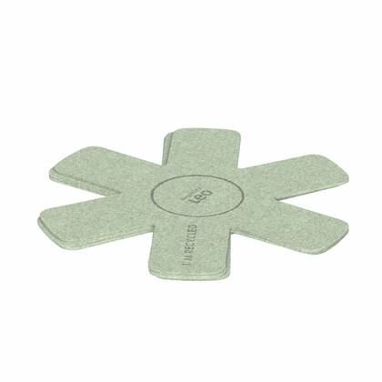 BergHOFF - Balance Panbeschermers, Set van 3 Stuks, 38 cm, Gerecycled Groen