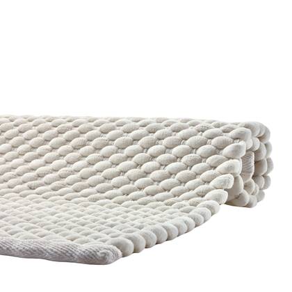 Maks Badmat Ivory | 70 x 120 cm | Ivoor | Katoen