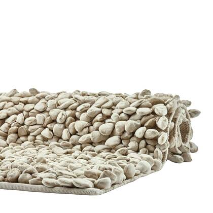 Rocca Badmat Linen | 70 x 120 cm | Beige | Katoen | Polyester