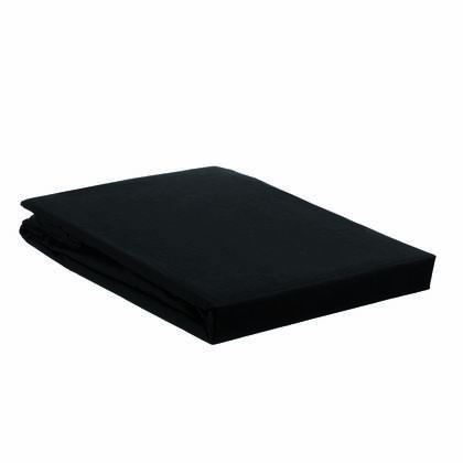 Ambiante Katoen - Topper Hoeslaken - 180x200 - Zwart