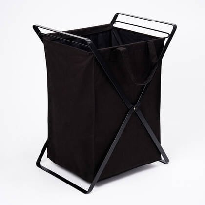Yamazaki Wasmand met Uitneembare Waszak - Tower - Zwart