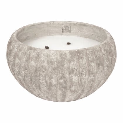 PTMD Yasmeene Cream Cement Outdoor Candle XL Beige
