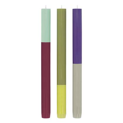 Remember - Dinerkaars Oslo 26 cm Set van 3 Stuks Multicolor