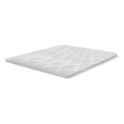 Eleganzzz Matras Topper Hybride Koudschuim 6cm Wit