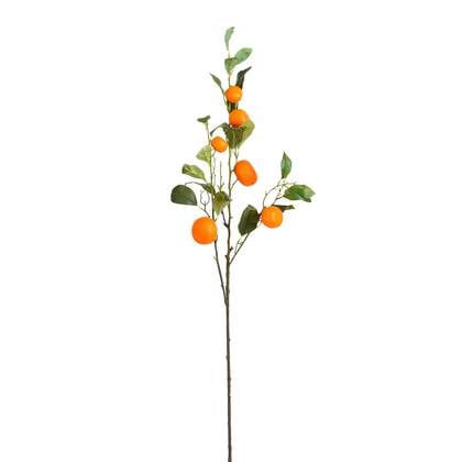 Mica Decorations Tangerine Kunsttak - H104 cm - Oranje