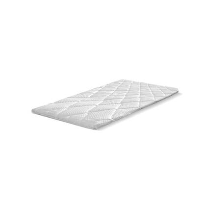 Eleganzzz Matras Topper Hybride Koudschuim 6cm Wit