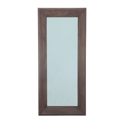 PTMD Nicka Brown Mango Wood Rectangle Mirror S Bruin