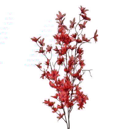 Clayre & Eef Kunstbloem 110 cm Rood Kunststof