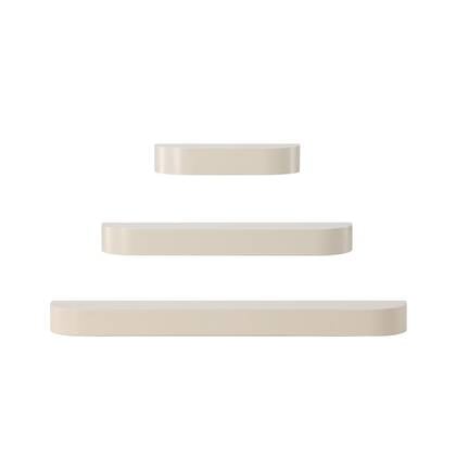 Svea - Rocco wanplanken - set van 3 - beige Taupe