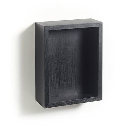 Wandplank | Zwart | Hout