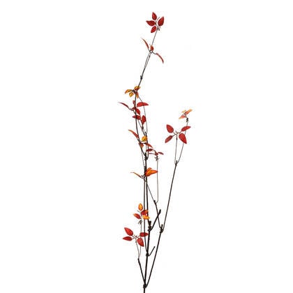 Clayre & Eef Kunstplant 116 cm Rood Kunststof