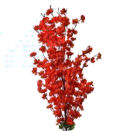 Clayre & Eef Kunstbloem 100 cm Rood Kunststof