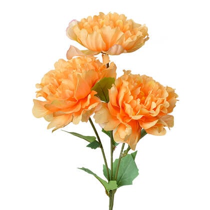 Clayre & Eef Kunstbloem 61 cm Oranje Kunststof