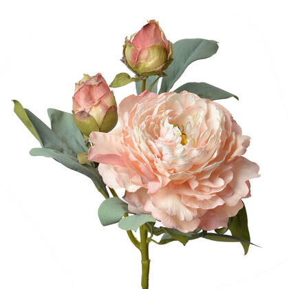 Clayre & Eef Kunstbloem 62 cm Roze Kunststof