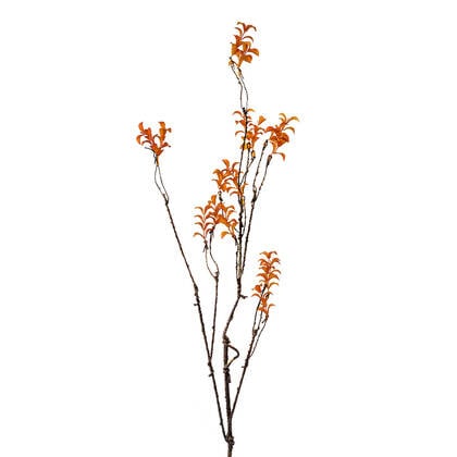 Clayre & Eef Kunstbloem 110 cm Oranje Kunststof