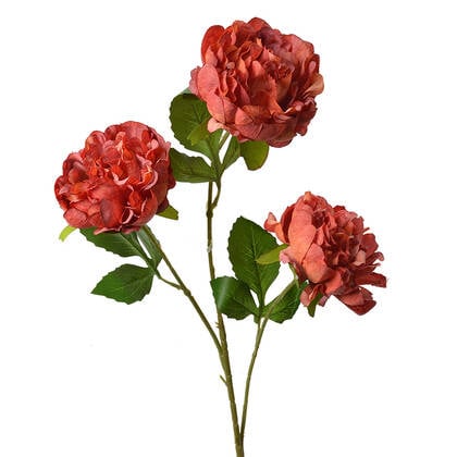 Clayre & Eef Kunstbloem 80 cm Oranje Kunststof