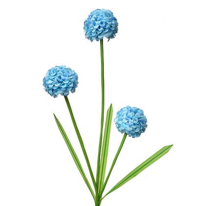 Clayre & Eef Kunstbloem 84 cm Blauw Kunststof