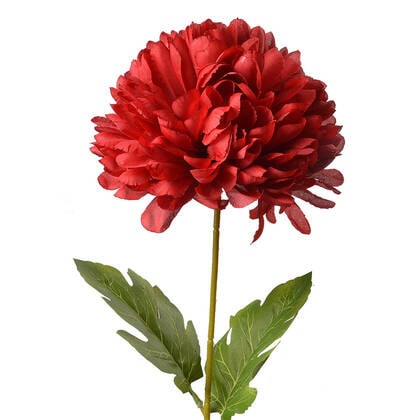 Clayre & Eef Kunstbloem 80 cm Rood Kunststof