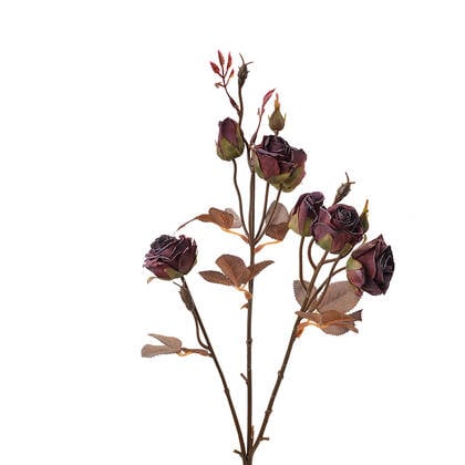 Clayre & Eef Kunstbloem 73 cm Rood Kunststof