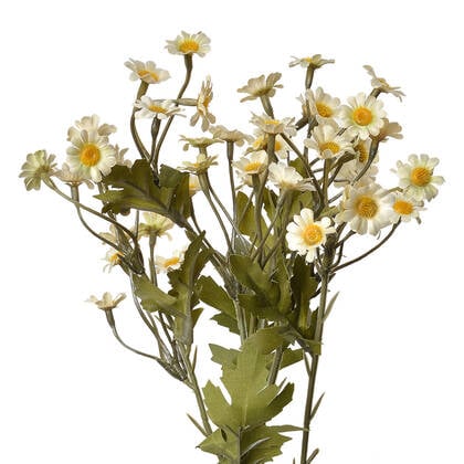 Clayre & Eef Kunstbloem 60 cm Wit Kunststof