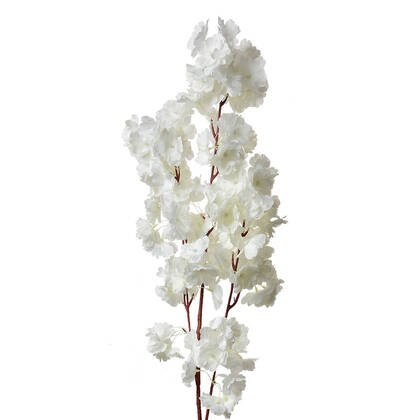Clayre & Eef Kunstbloem 100 cm Wit Kunststof