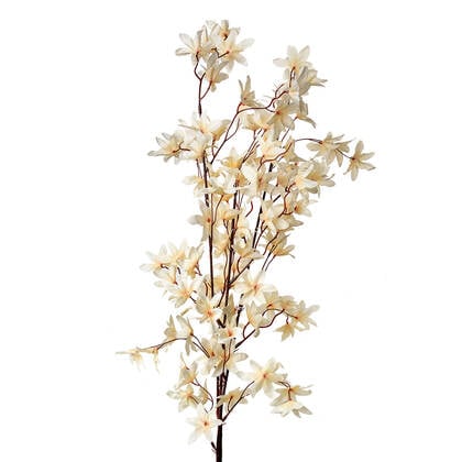 Clayre & Eef Kunstbloem 112 cm Beige Kunststof