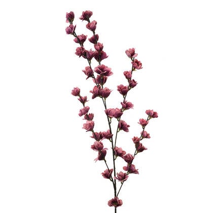 Clayre & Eef Kunstbloem 102 cm Roze Kunststof Kunstplant