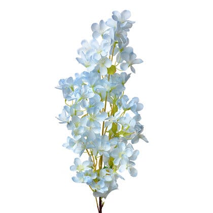 Clayre & Eef Kunstbloem 100 cm Blauw Kunststof
