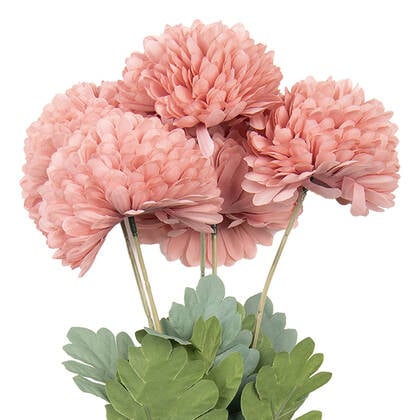 Clayre & Eef Kunstbloem 43 cm Roze Kunststof