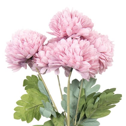Clayre & Eef Kunstbloem 43 cm Roze Kunststof