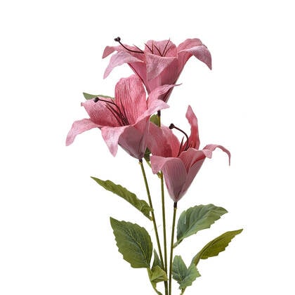 Clayre & Eef Kunstbloem 72 cm Roze Kunststof