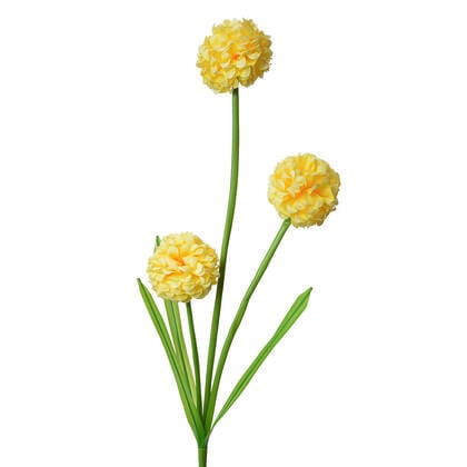 Clayre & Eef Kunstbloem 84 cm Geel Kunststof
