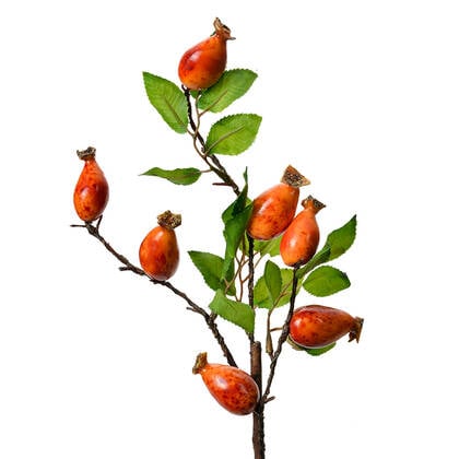 Clayre & Eef Kunstbloem 50 cm Oranje Kunststof