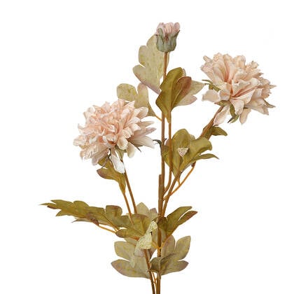 Clayre & Eef Kunstbloem 68 cm Beige Kunststof