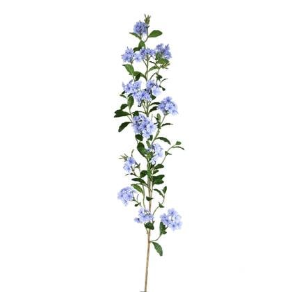PTMD Kunstbloem Garden Flower - 90x37x144 cm - PE - Blauw Grijs