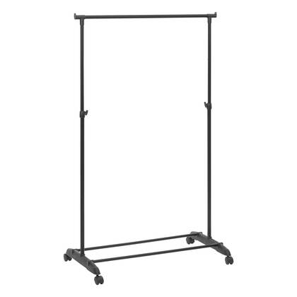 5Five Kledingrek enkele stang - kunststof|metaal - zwart - 80 x 160cm