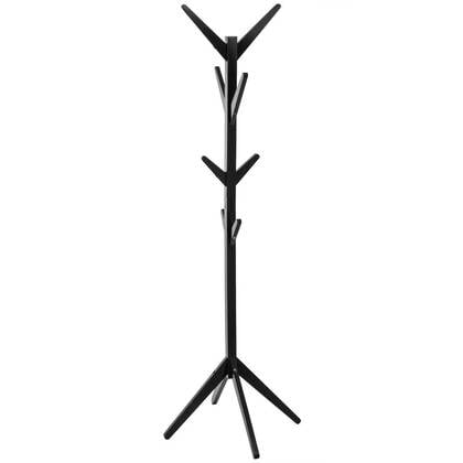 5Five kapstok - - MDF hout - 8 haaks - 62 x 173 cm Zwart