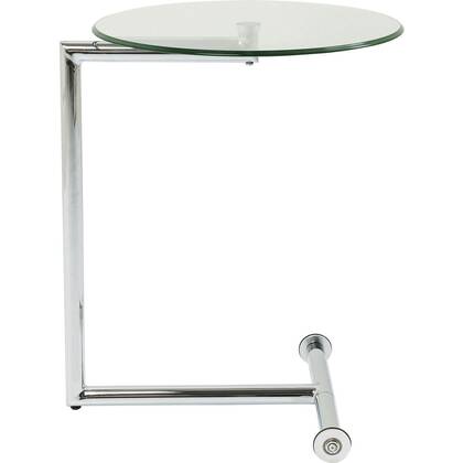Bijzettafel Easy Living chroom Kare Design Zilver