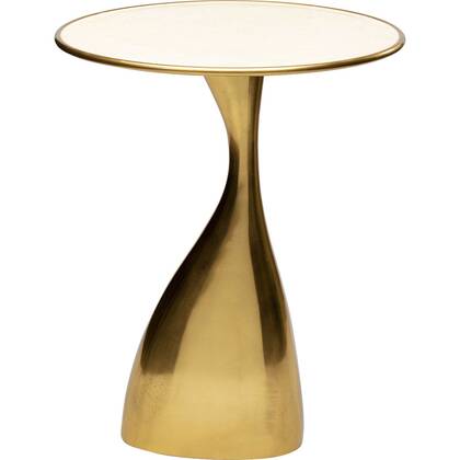 Bijzettafel Spacey Ø36cm Kare Design Goud