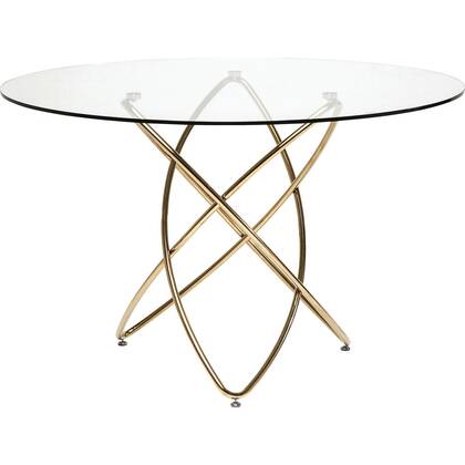 Kare Design Molekular Eettafel 120cm Goud