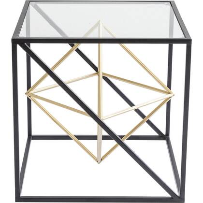 Bijzettafel Prisma Kare Design Zwart
