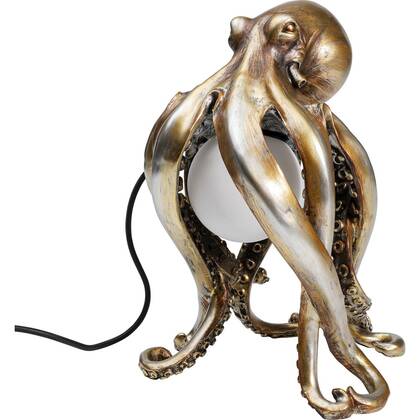 Kare Design Tafellamp octopus Brons
