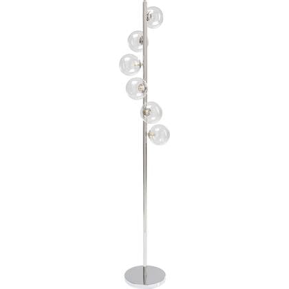 Kare Design Scala Balls Vloerlamp 160cm chroom Zilver