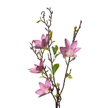 Clayre & Eef Kunstbloem 84 cm Roze Kunststof